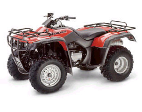 TRX 350 2x4 rot