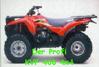 KVF 400 rot