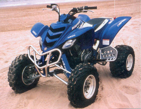 Yamaha Raptor von vorne